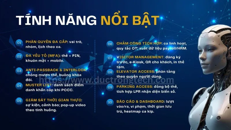 Hệ Thống Kiểm Soát An Ninh Tối Ưu Cho Mọi Doanh Nghiệp 2 Điểm danh những tính năng của hệ thống kiểm soát an ninh