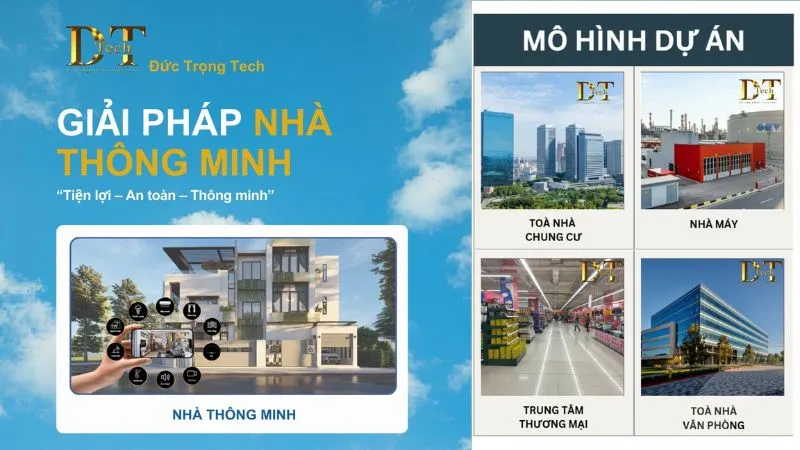 Hệ Thống Nhà Thông Minh - “Tiện Lợi - An Toàn - Chuyên Nghiệp”