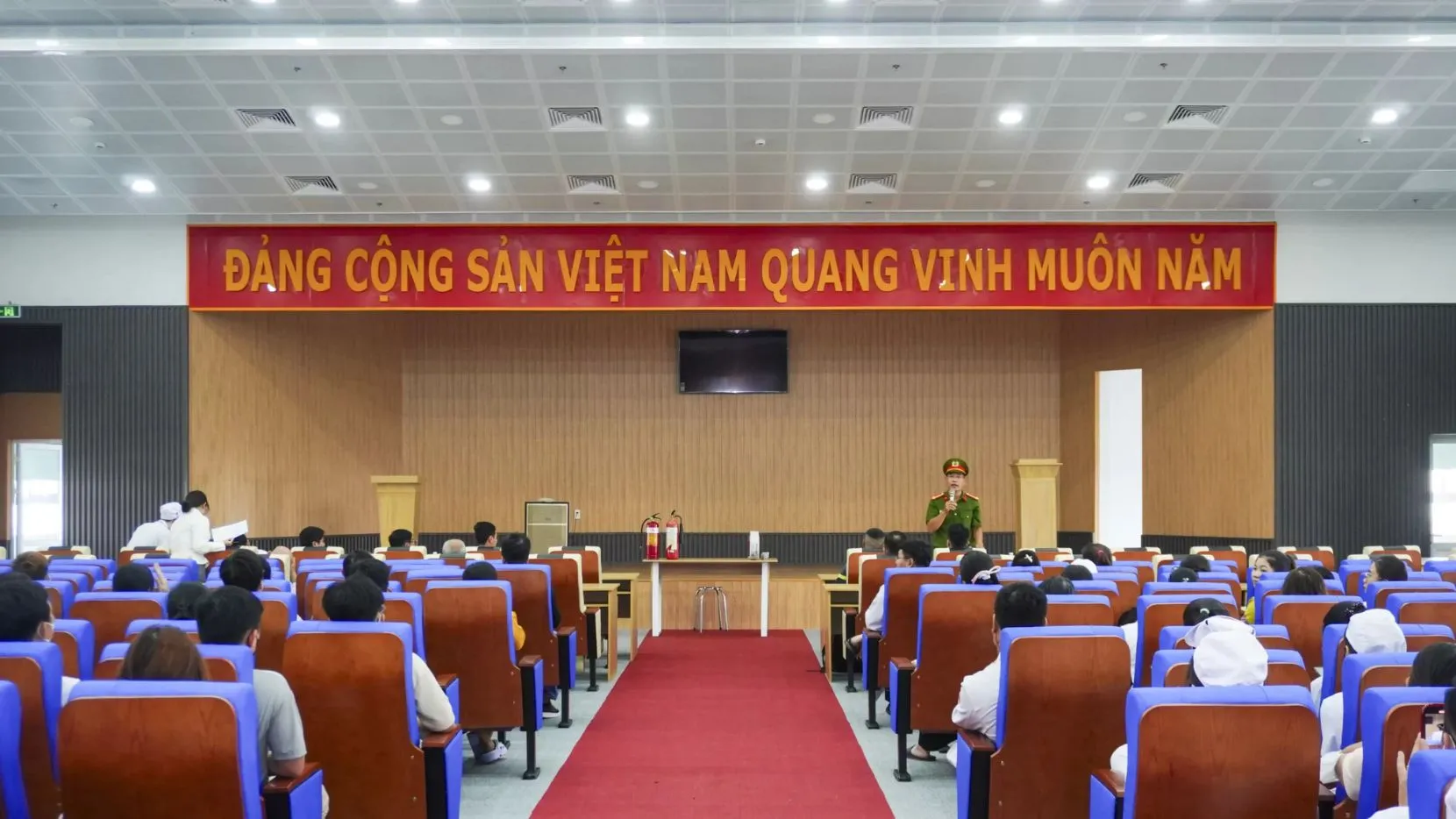 Diễn tập PCCC Bệnh Viện An Bình 2025 2 Diễn tập PCCC Bệnh Viện An Bình: Toàn cảnh buổi tập huấn lý thuyết