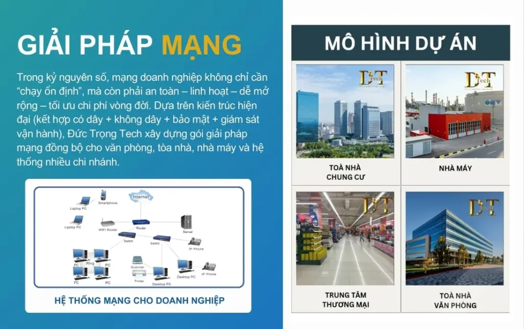 Hệ Thống Mạng Đức Trọng Tech