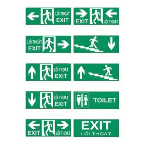 Đèn Exit Kentom KT-610 Tiêu Chuẩn PCCC 2026 Giá Rẻ