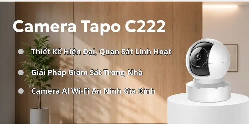 Tổng quan Camera Tapo C222