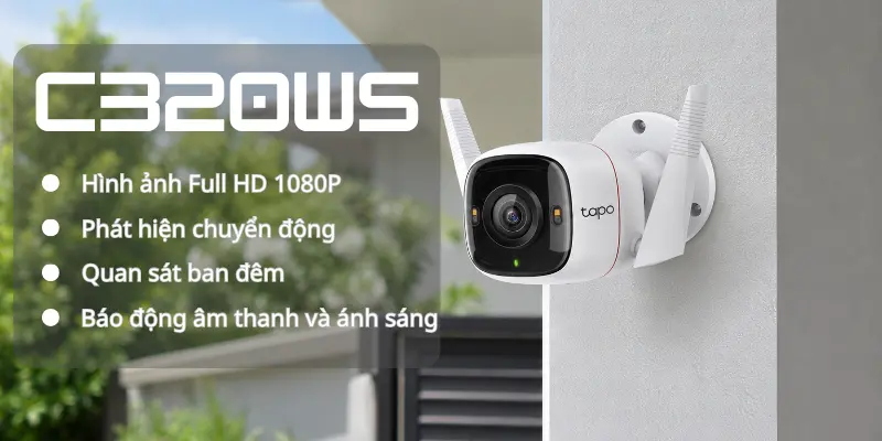 tổng quan Tapo C320WS
